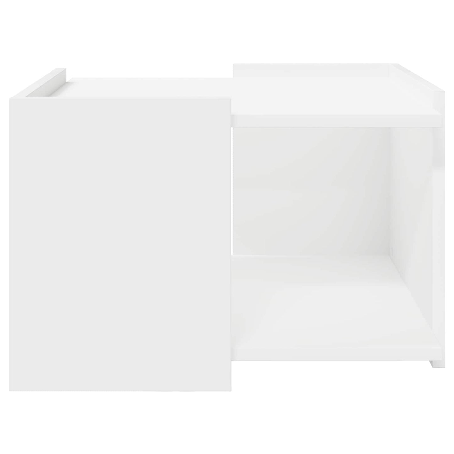 vidaXL Coffee Table White 50.5 x 50 x 33 cm Engineered Wood