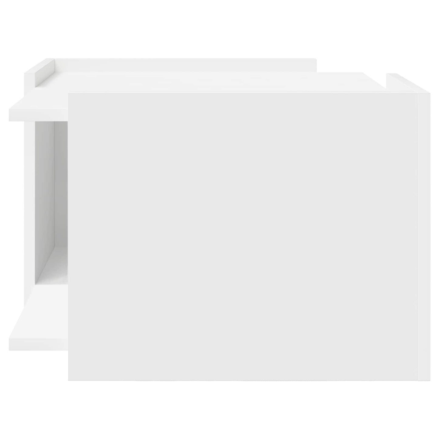 vidaXL Coffee Table White 50.5 x 50 x 33 cm Engineered Wood
