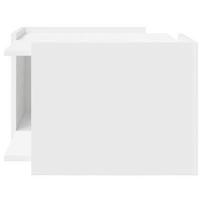 vidaXL Coffee Table White 50.5 x 50 x 33 cm Engineered Wood