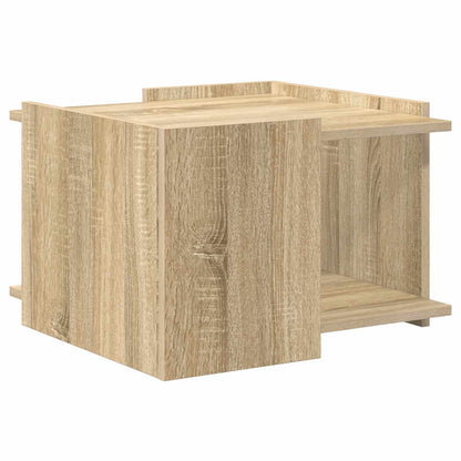vidaXL Coffee Table Sonoma Oak 50.5 x 50 x 33 cm Engineered Wood