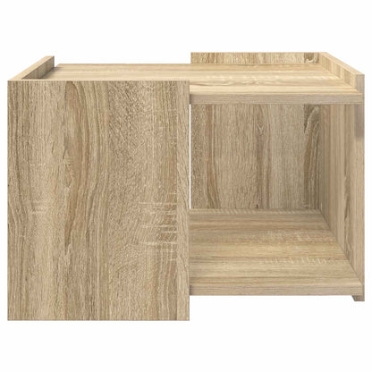 vidaXL Coffee Table Sonoma Oak 50.5 x 50 x 33 cm Engineered Wood