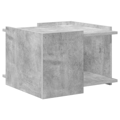 vidaXL Coffee Table Concrete Grey 50.5 x 50 x 33 cm Engineered Wood