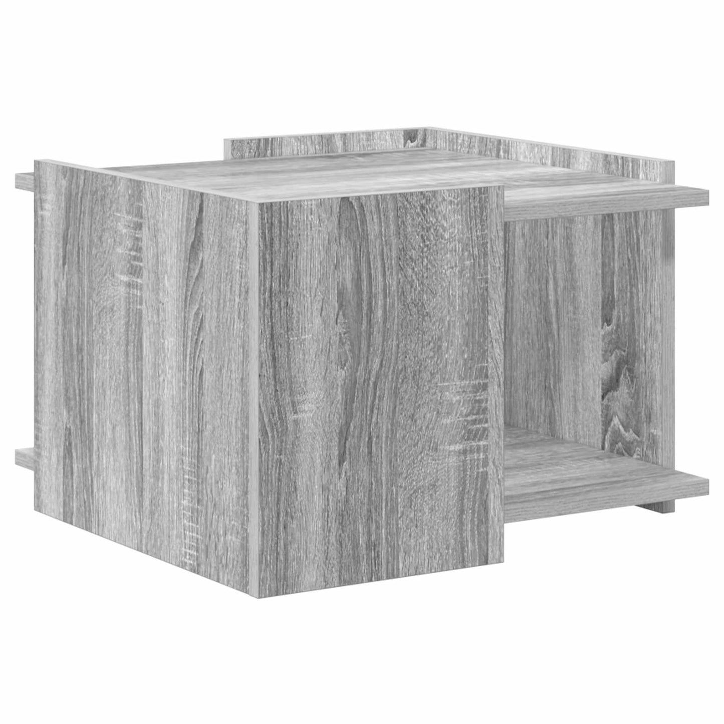 vidaXL Coffee Table Grey Sonoma 50.5 x 50 x 33 cm Engineered Wood