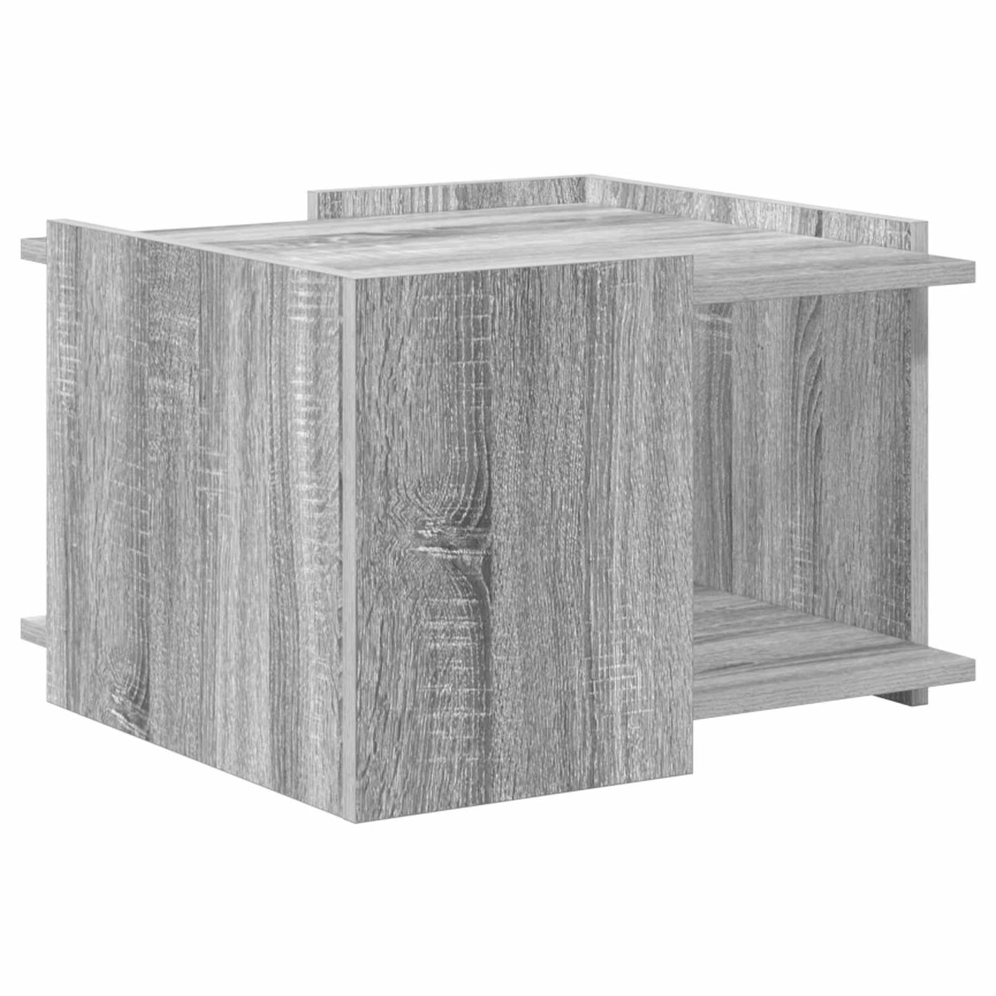 vidaXL Coffee Table Grey Sonoma 50.5 x 50 x 33 cm Engineered Wood