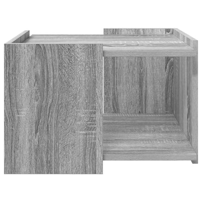 vidaXL Coffee Table Grey Sonoma 50.5 x 50 x 33 cm Engineered Wood