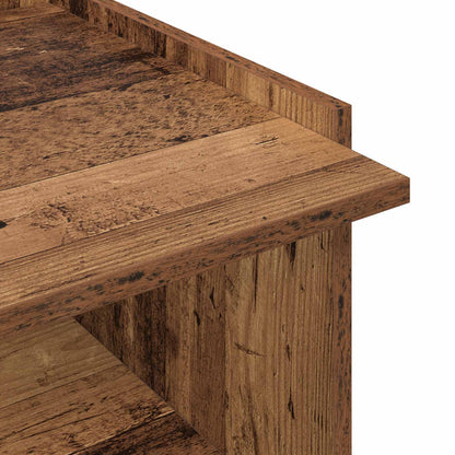 vidaXL Coffee Table Old Wood 50.5 x 50 x 33 cm Engineered Wood