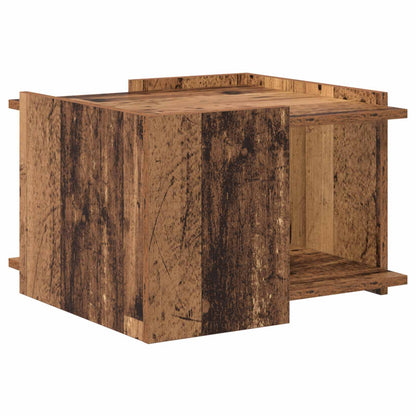 vidaXL Coffee Table Old Wood 50.5 x 50 x 33 cm Engineered Wood