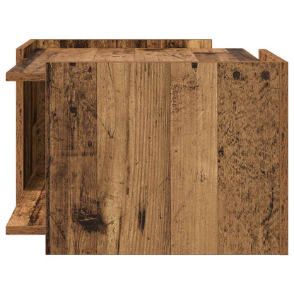 vidaXL Coffee Table Old Wood 50.5 x 50 x 33 cm Engineered Wood