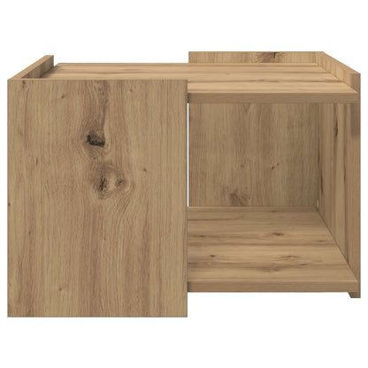 vidaXL Coffee Table Artisan Oak 50.5 x 50 x 33 cm Engineered Wood