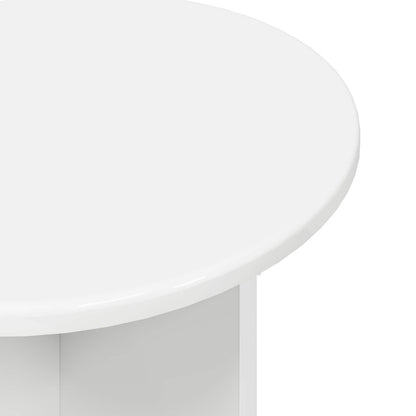 vidaXL Side Table Set 2 pcs Ø 45 x 45 cm Engineered Wood