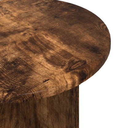 vidaXL Side Table Set 2 pcs Smoked Oak Engineered Wood