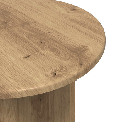 vidaXL Side Table Set with Storage 2 pcs Artisan Oak Engineered Wood