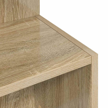 vidaXL Side Table Sonoma Oak Ø 39.5 x 55 cm Engineered Wood