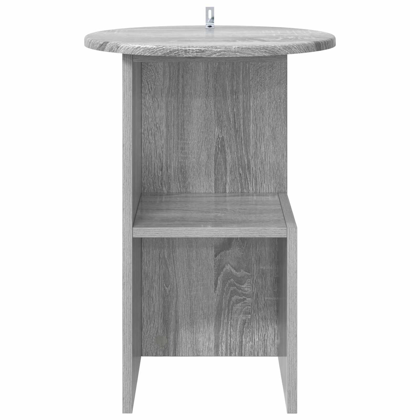 vidaXL Side Table Grey Sonoma Ø 39.5 x 55 cm Engineered Wood