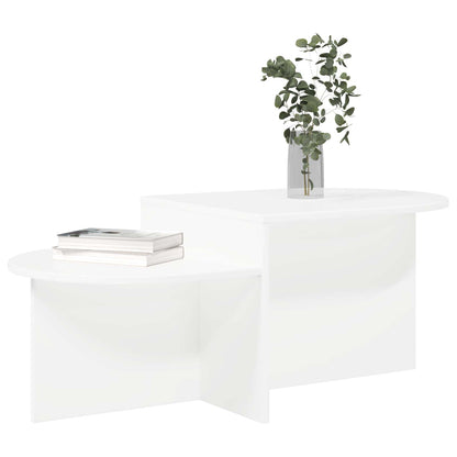 vidaXL Coffee Table White 100 x 50 x 40 cm Engineered Wood
