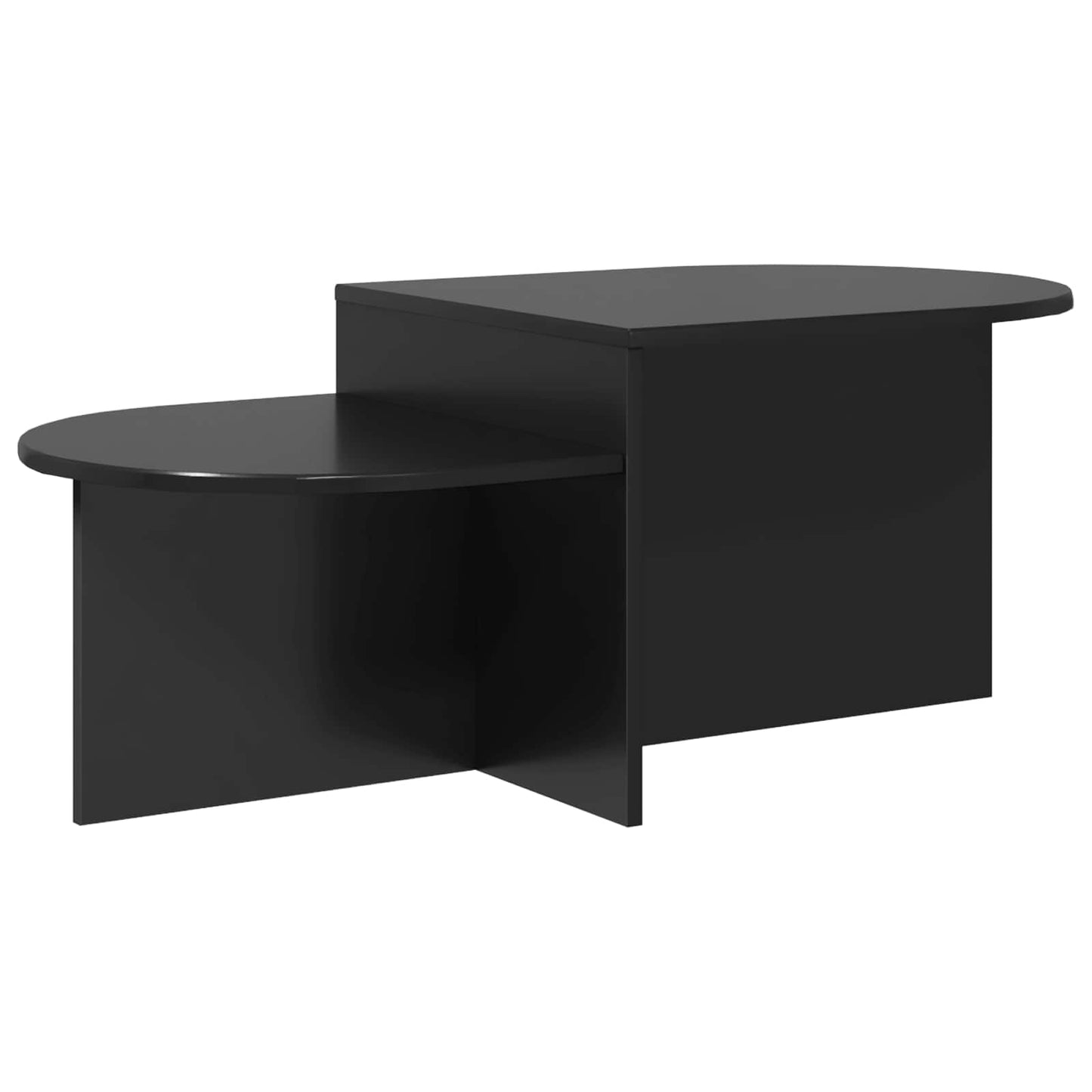 vidaXL Coffee Table Black Oak 100 x 50 x 40 cm Engineered Wood
