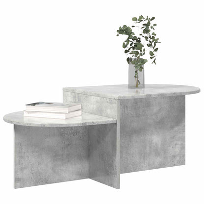 vidaXL Coffee Table Concrete Grey 100 x 50 x 40 cm Engineered Wood