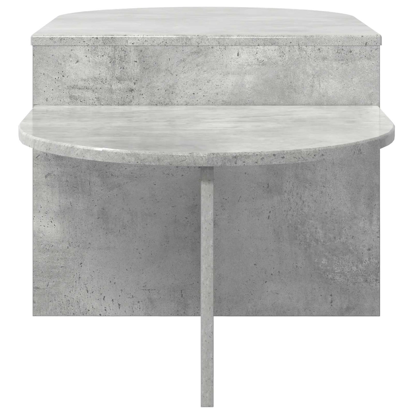 vidaXL Coffee Table Concrete Grey 100 x 50 x 40 cm Engineered Wood