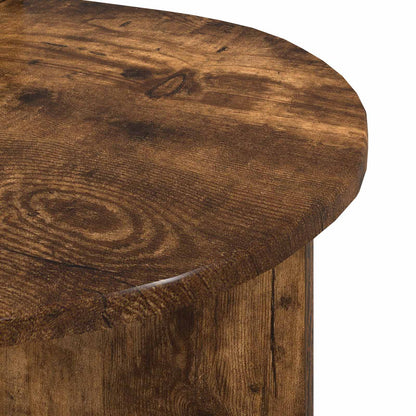 vidaXL Coffee Table Smoked Oak 100 x 50 x 40 cm Engineered Wood