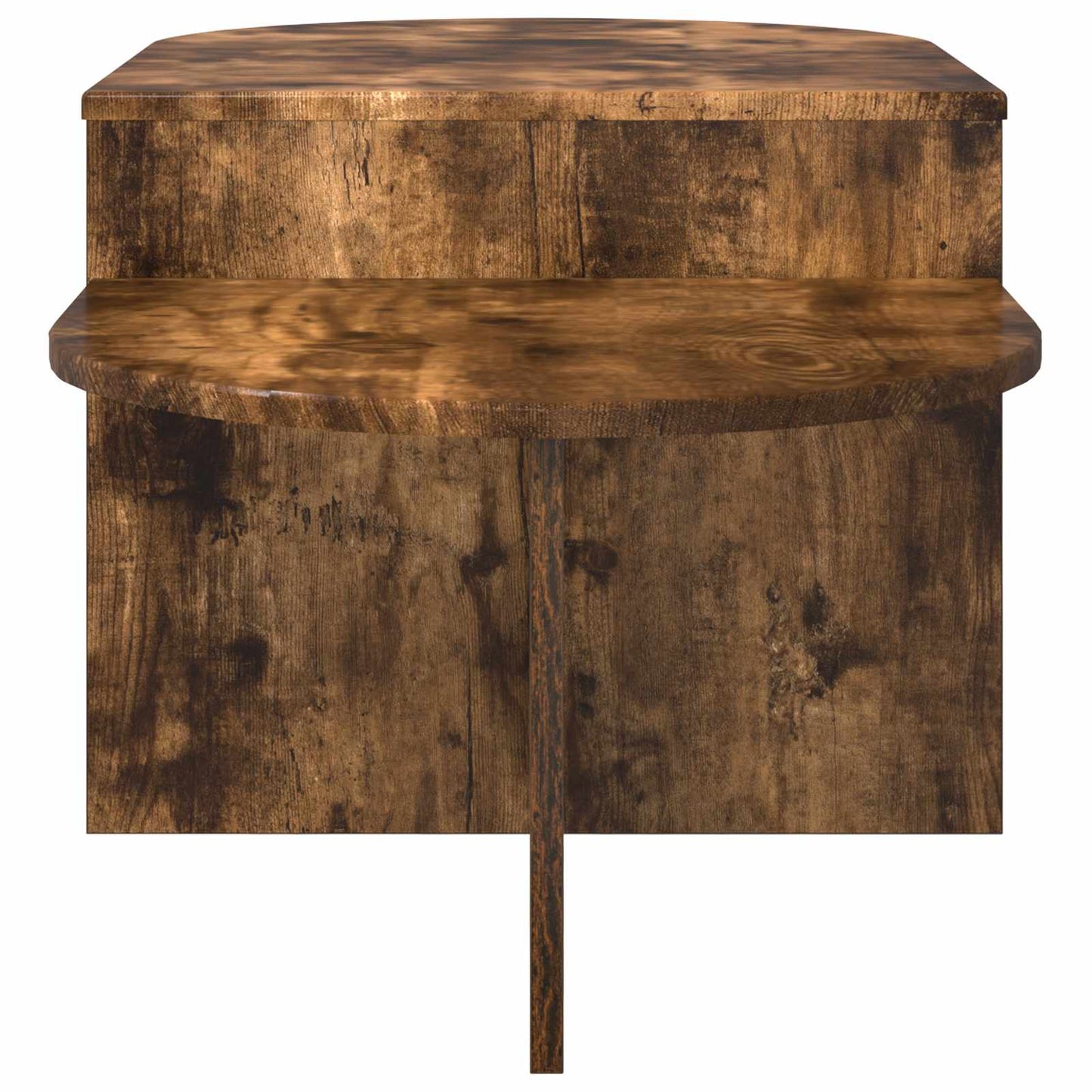 vidaXL Coffee Table Smoked Oak 100 x 50 x 40 cm Engineered Wood