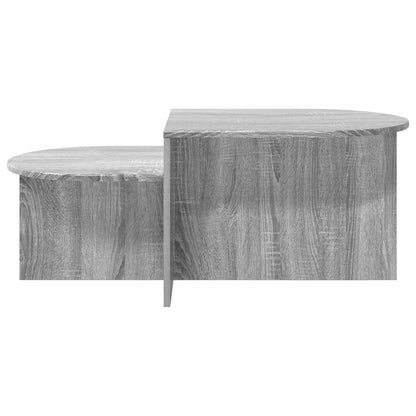vidaXL Coffee Table Grey Sonoma 100 x 50 x 40 cm Engineered Wood