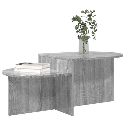 vidaXL Coffee Table Grey Sonoma 100 x 50 x 40 cm Engineered Wood