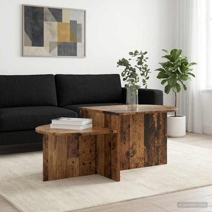 vidaXL Coffee Table Old Wood 100 x 50 x 40 cm Engineered Wood
