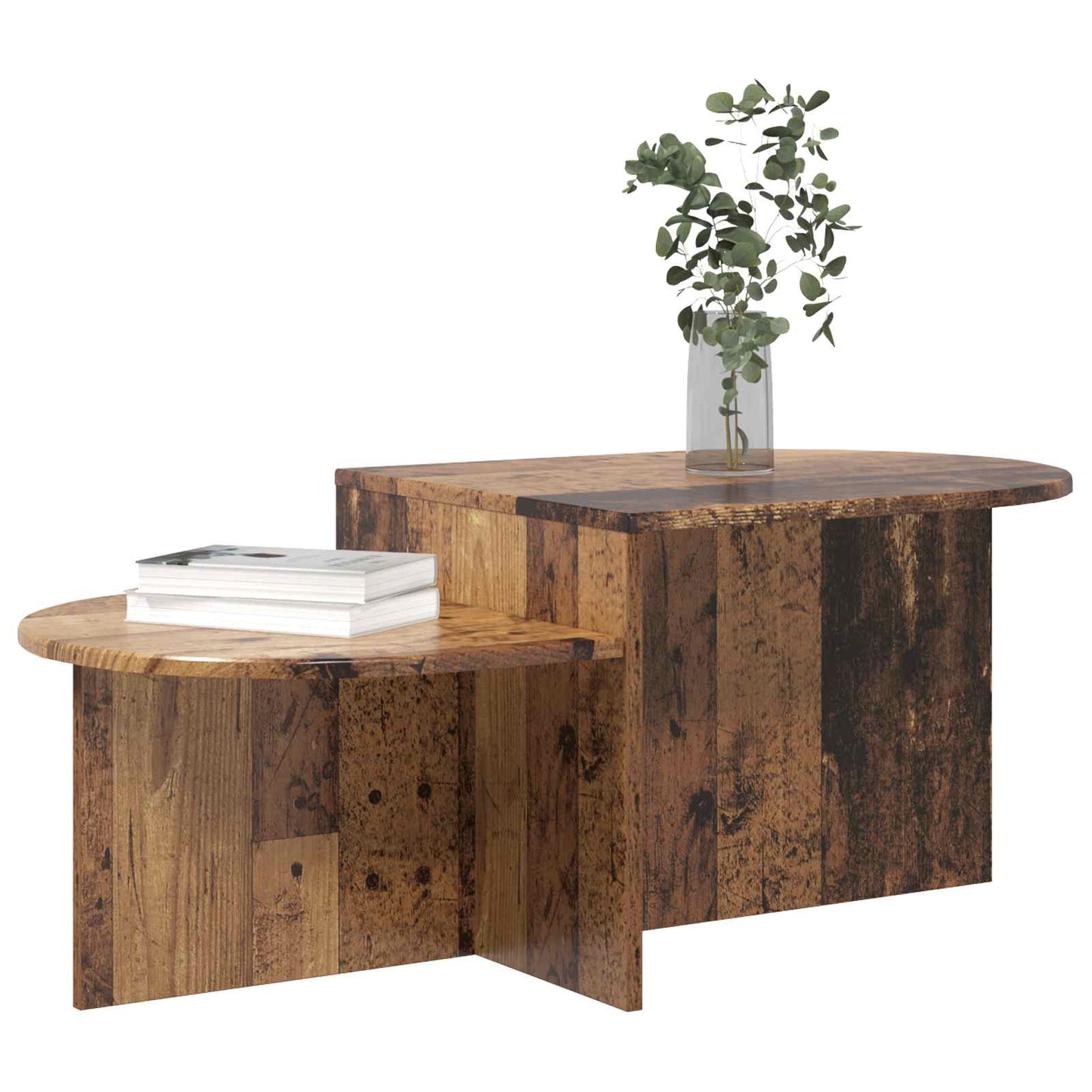 vidaXL Coffee Table Old Wood 100 x 50 x 40 cm Engineered Wood