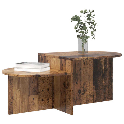 vidaXL Coffee Table Old Wood 100 x 50 x 40 cm Engineered Wood