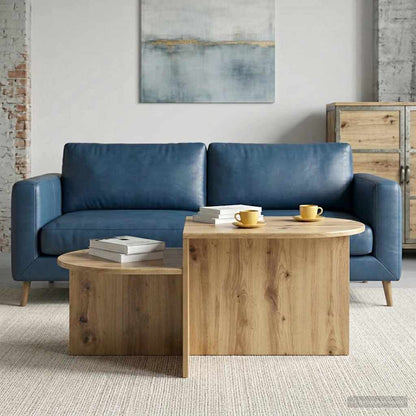 vidaXL Coffee Table Artisan Oak 100 x 50 x 40 cm Engineered Wood