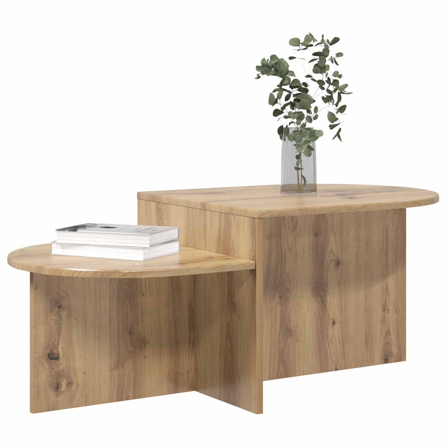 vidaXL Coffee Table Artisan Oak 100 x 50 x 40 cm Engineered Wood