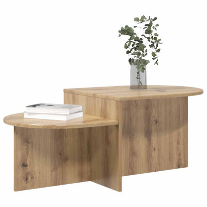 vidaXL Coffee Table Artisan Oak 100 x 50 x 40 cm Engineered Wood
