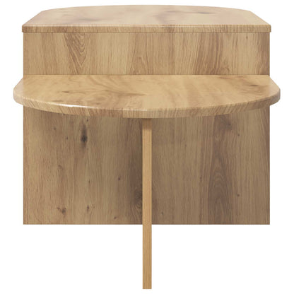 vidaXL Coffee Table Artisan Oak 100 x 50 x 40 cm Engineered Wood