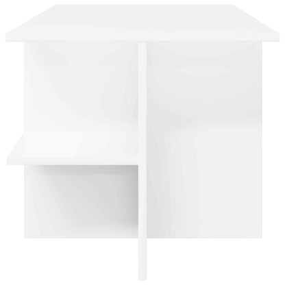 vidaXL Coffee Table White 87 x 50 x 45 cm Engineered Wood