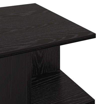 vidaXL Coffee Table Black Oak 87 x 50 x 45 cm Engineered Wood