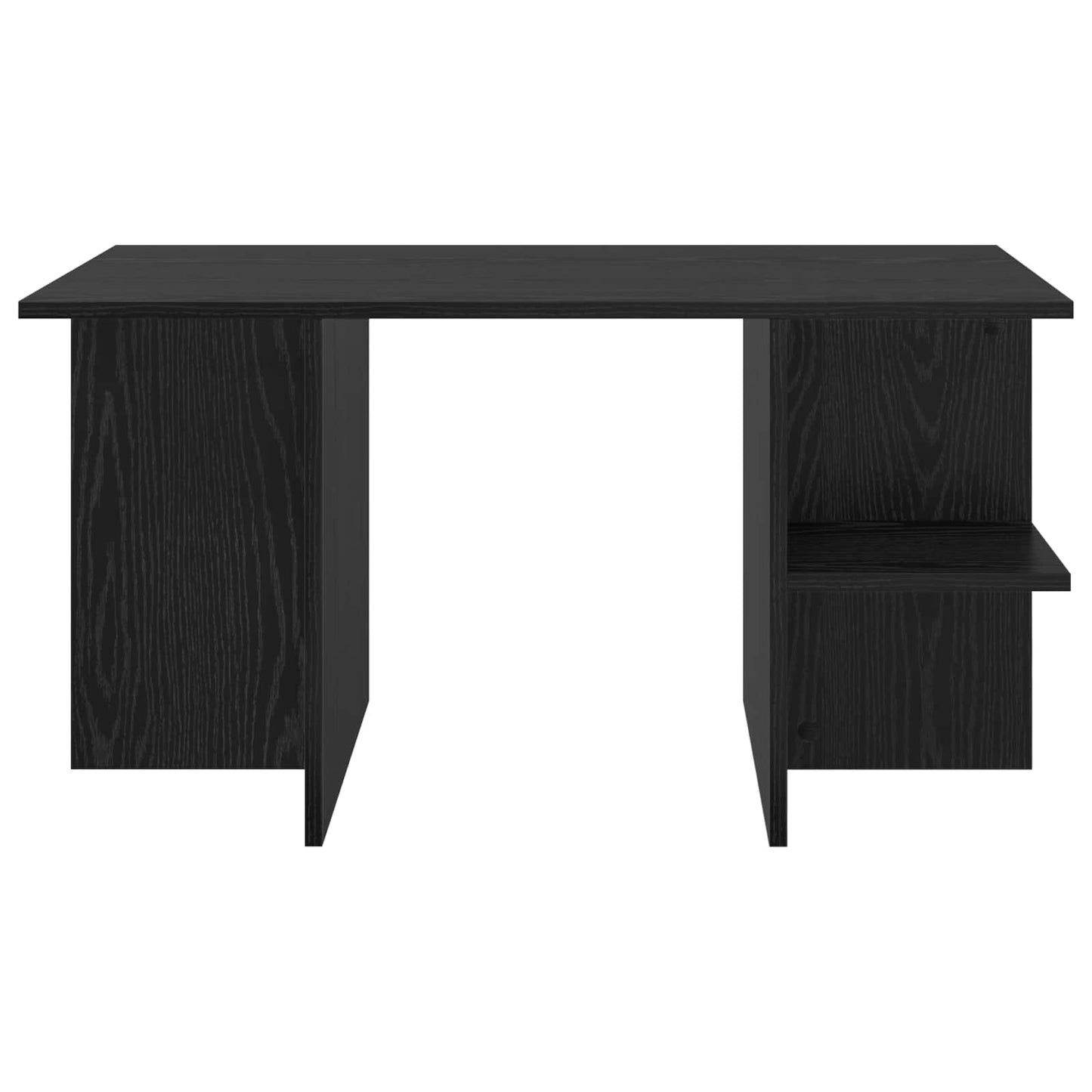 vidaXL Coffee Table Black Oak 87 x 50 x 45 cm Engineered Wood