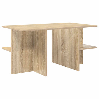 vidaXL Coffee Table Sonoma Oak 87 x 50 x 45 cm Engineered Wood