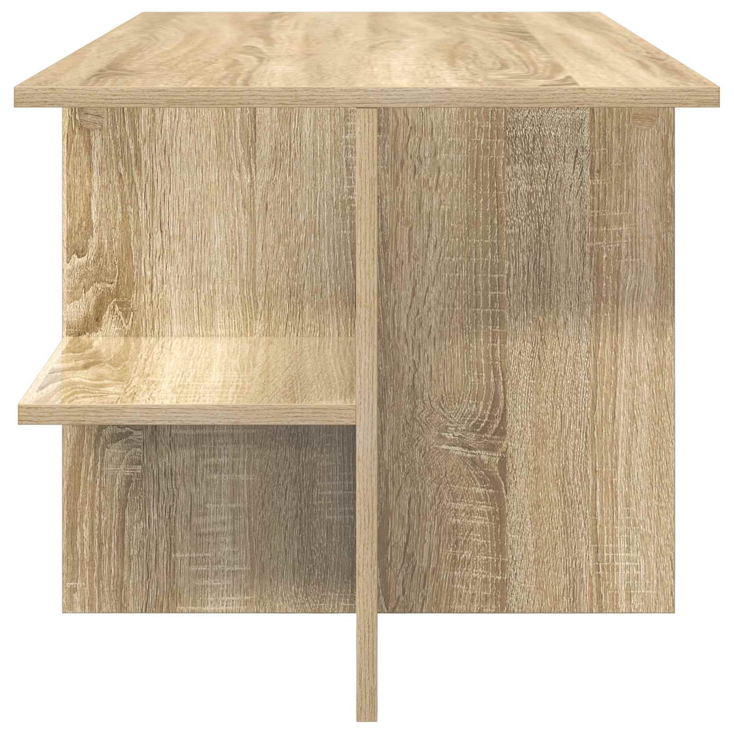 vidaXL Coffee Table Sonoma Oak 87 x 50 x 45 cm Engineered Wood