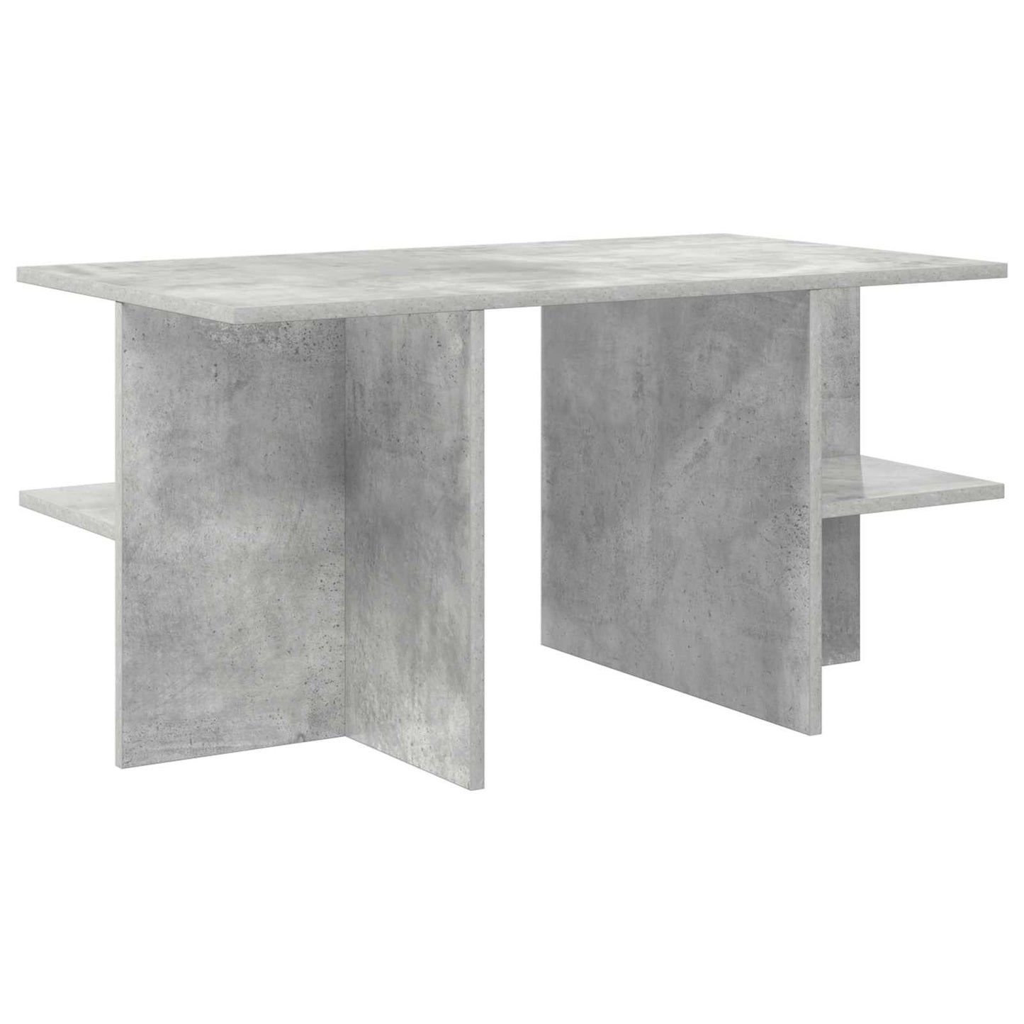 vidaXL Coffee Table Concrete Grey 87 x 50 x 45 cm Engineered Wood