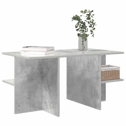 vidaXL Coffee Table Concrete Grey 87 x 50 x 45 cm Engineered Wood