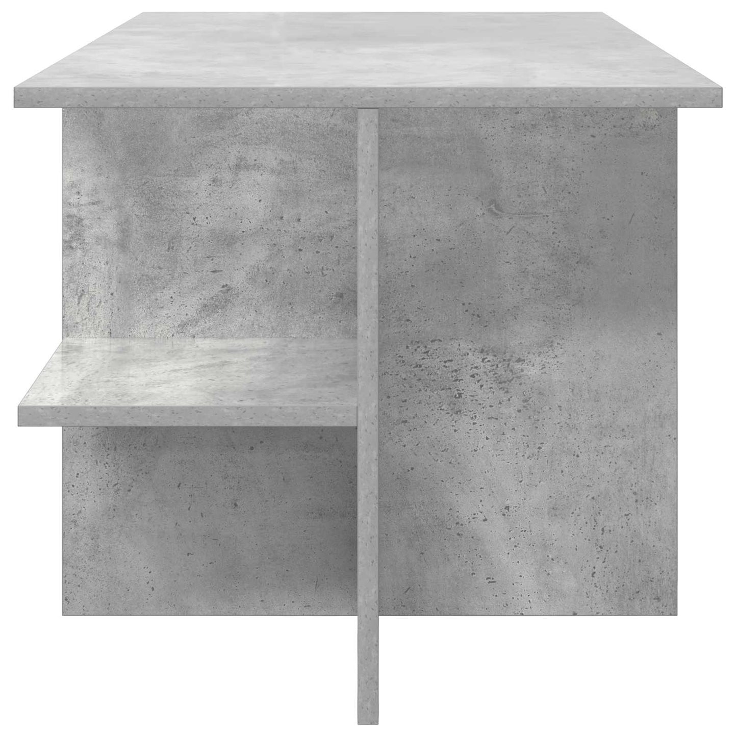 vidaXL Coffee Table Concrete Grey 87 x 50 x 45 cm Engineered Wood