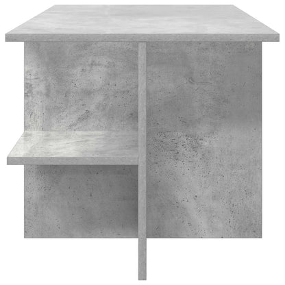 vidaXL Coffee Table Concrete Grey 87 x 50 x 45 cm Engineered Wood