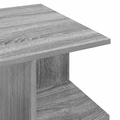vidaXL Coffee Table Grey Sonoma 87 x 50 x 45 cm Engineered Wood