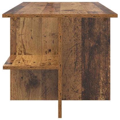 vidaXL Coffee Table Old Wood 87 x 50 x 45 cm Engineered Wood