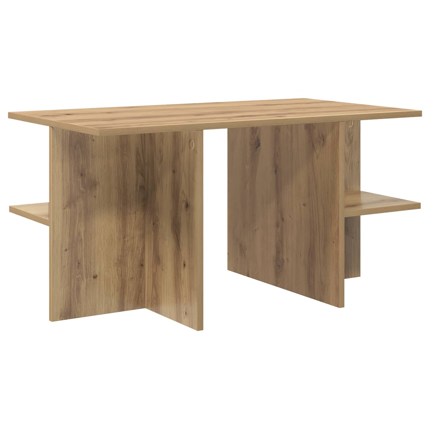vidaXL Coffee Table Artisan Oak 87 x 50 x 45 cm Engineered Wood