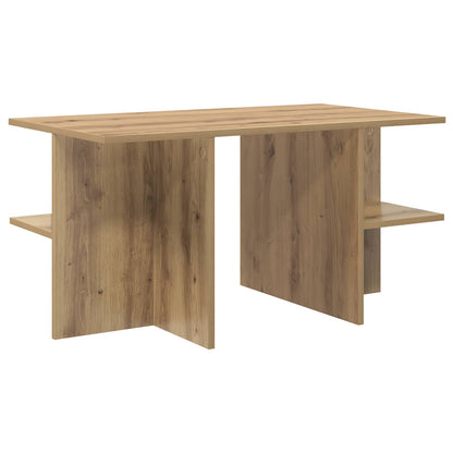 vidaXL Coffee Table Artisan Oak 87 x 50 x 45 cm Engineered Wood