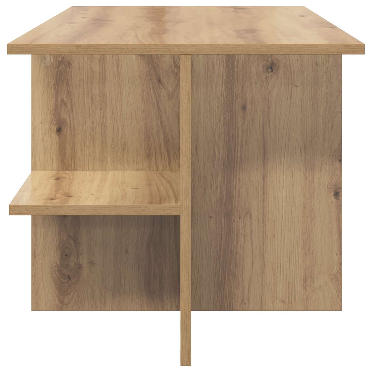 vidaXL Coffee Table Artisan Oak 87 x 50 x 45 cm Engineered Wood