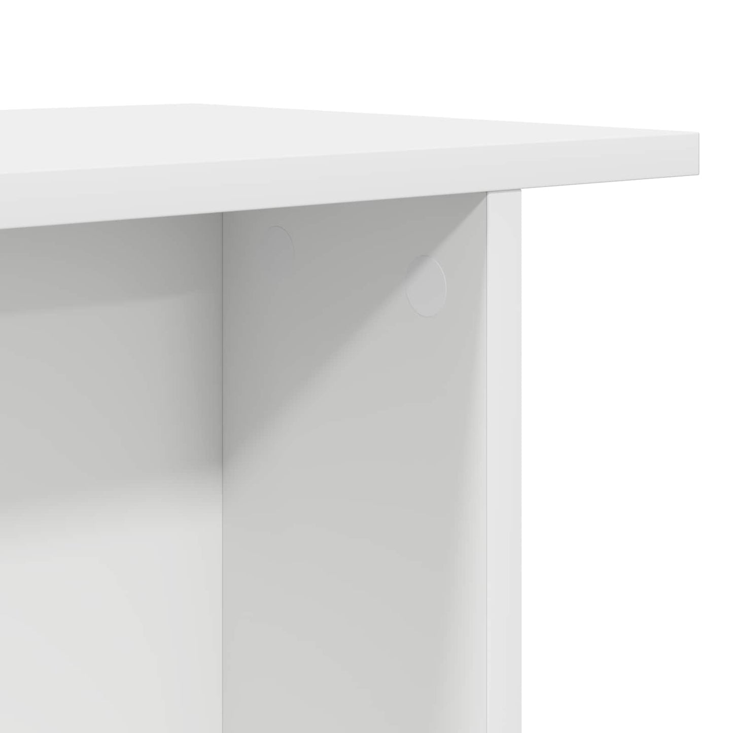 vidaXL Coffee Table White 40 x 30 x 49 cm Engineered Wood