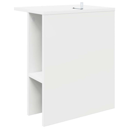 vidaXL Coffee Table White 40 x 30 x 49 cm Engineered Wood