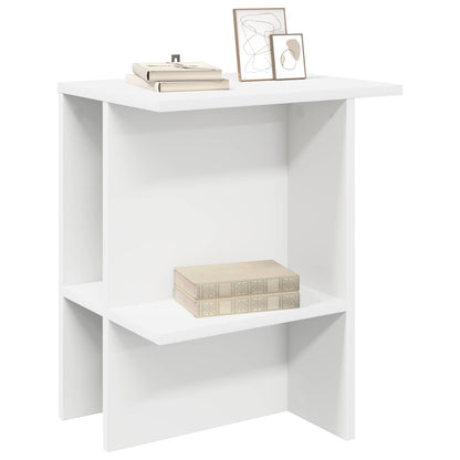 vidaXL Coffee Table White 40 x 30 x 49 cm Engineered Wood